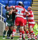 Tempers flare between London Irish and Gloucester