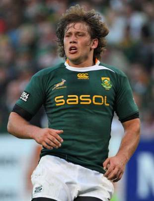 South Africa's Frans Steyn in action against Australia, South Africa v Australia, Newlands, Cape Town, South Africa, August 8, 2009