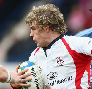 Andrew Trimble of Ulster in action during the Heineken Cup Pool 4 match between Stade Francais and Ulster at the Stade Jean-Bouin on January 24, 2009 in Paris, France.