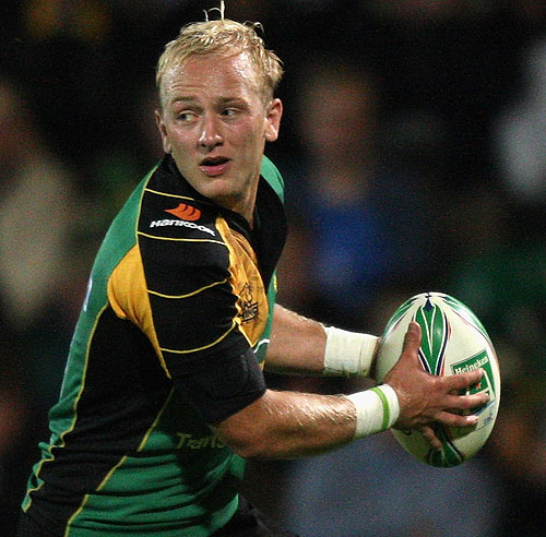 Shane Geraghty in action for Northampton against Munster 