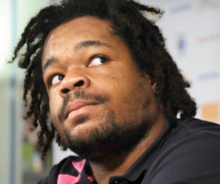 France centre Mathieu Bastareaud issues a public apology for having falsely claimed to have been assaulted during France's summer tour of New Zealand, Paris, France, October 27, 2009