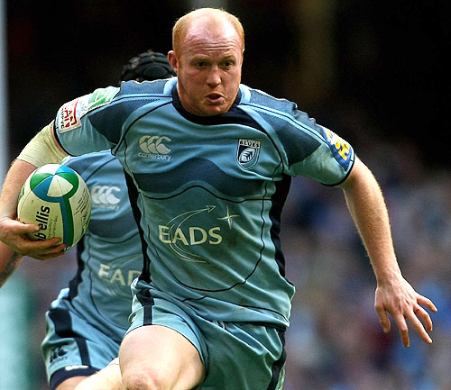 Martyn Williams in action for the Cardiff Blues