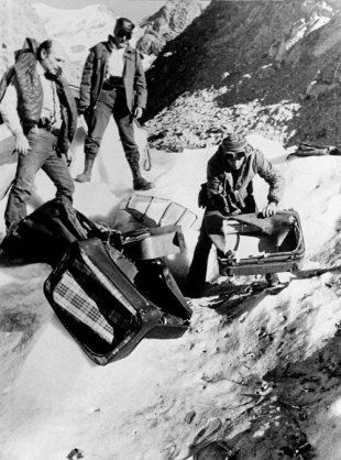 Survivors of the Uruguayan plane crash are finally rescued more than two months of enduring sub-zero temperatures in the Andes, December 22, 1972 