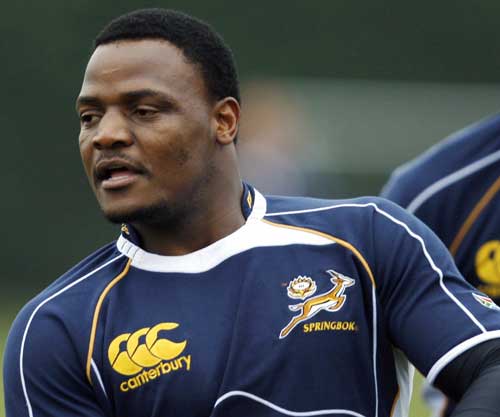 South Africa hooker Chiliboy Ralepelle