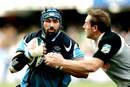 Victor Matfield crashes into Butch James