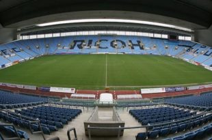 A general view of the Ricoh Stadium which will host the Heineken Cup semi-final match between Northampton Saints and London Wasps, April 4, 2007.