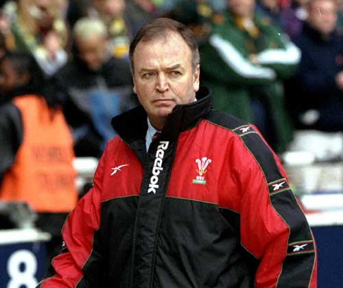 Wales coach Graham Henry stalks the touchline