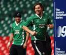 Wales skipper Ryan Jones in relaxed mood during training