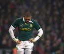 Bryan Habana cuts a dejected figure at the end of the game