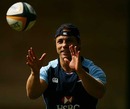 Flanker Phil Waugh gets down to work with the Waratahs