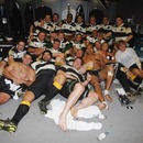 The Barbarians squad pose for a photo