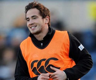 London Wasps' Danny Cipriani smiles during a warm-up, London Wasps v Leicester Tigers, Guinness Premiership, Adams Park, Wycombe, England, December 6, 2009