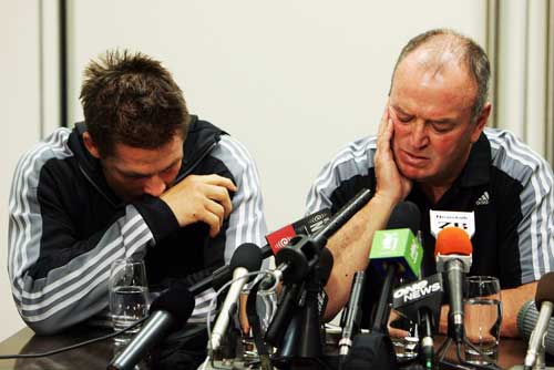 New Zealand's Richard McCaw and Graham Henry reflect on a defeat