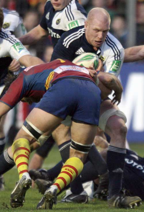 Paul O'Connell on the charge against Perpignan