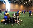 Glasgow Warriors prepare for their showdown with Edinburgh at Murray Park