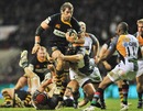Wasps lock Simon Shaw takes the attack to Harlequins