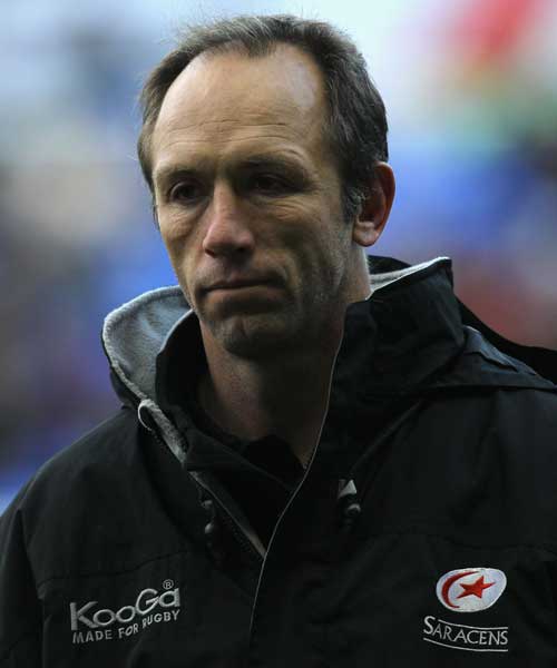 Saracens director of rugby Brendan Venter