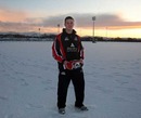 New Edinburgh fly-half Rory Hutton braves the cold at Murrayfield