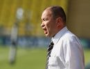 Saracens director of rugby Eddie Jones barks out some orders