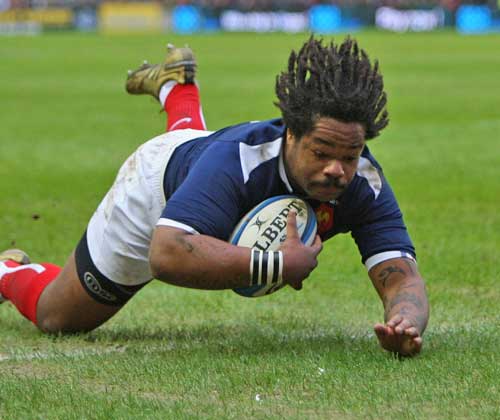 Try time for France's Mathieu Bastareaud