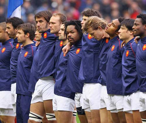 France line-up ahead of their clash with Scotland