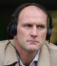 Lawrene Dallaglio pictured whilst working as a commentator