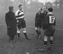 Welsh players gather for a training session in Richmond
